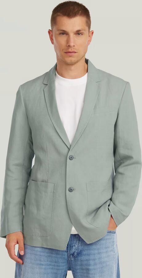 G-Star RAW Summer Undone Blazer Groen Heren