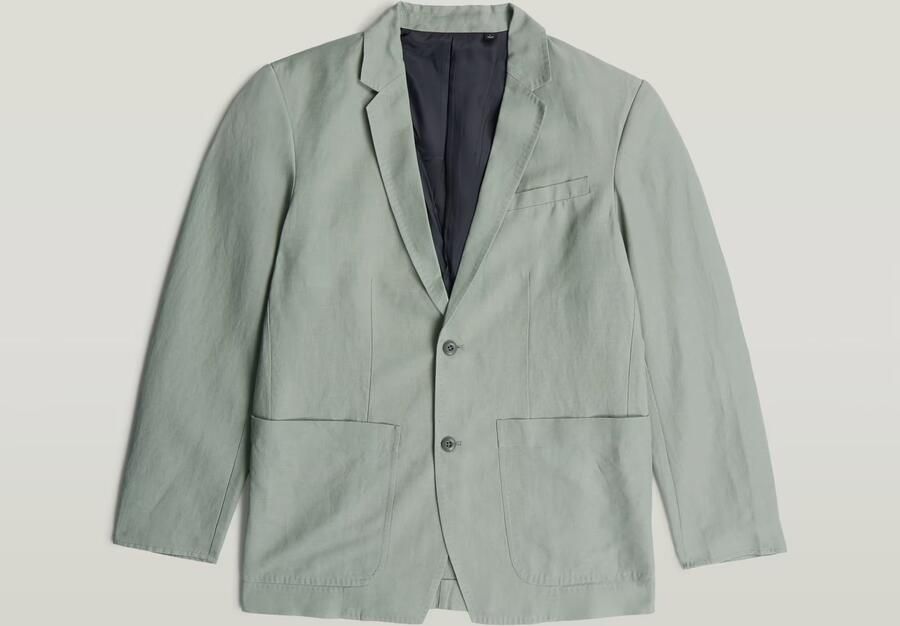 G-Star RAW Summer Undone Blazer Groen Heren - Foto 4