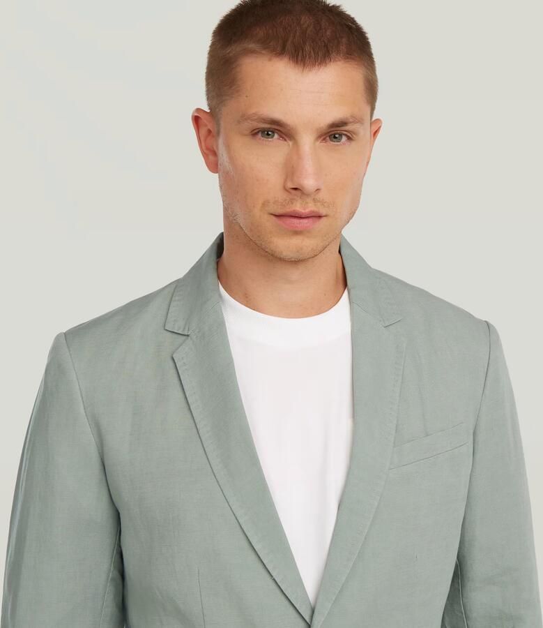 G-Star RAW Summer Undone Blazer Groen Heren - Foto 3