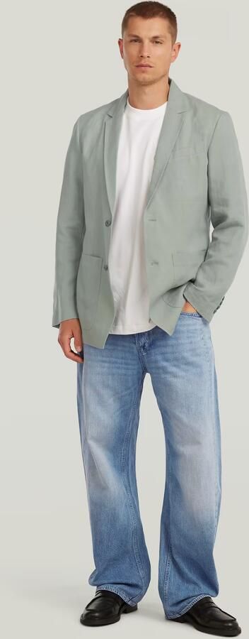 G-Star RAW Summer Undone Blazer Groen Heren - Foto 7