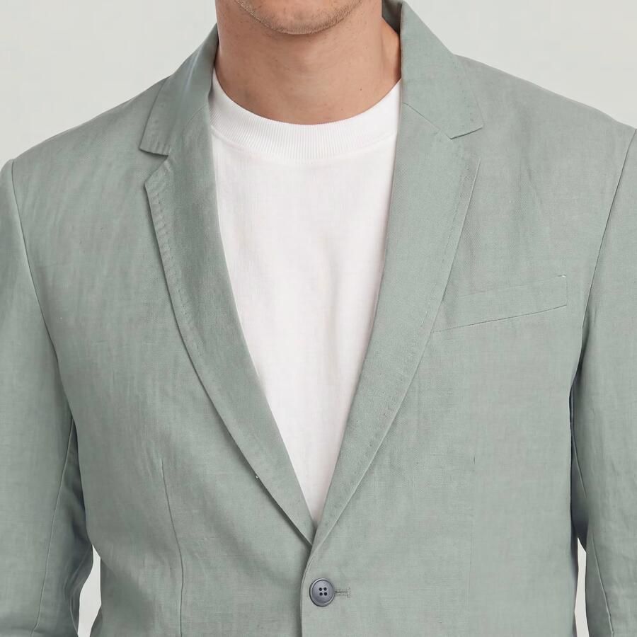 G-Star RAW Summer Undone Blazer Groen Heren - Foto 3