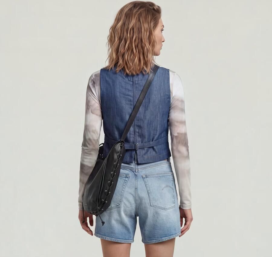 G-Star RAW Summer Vest Donkerblauw Dames - Foto 4