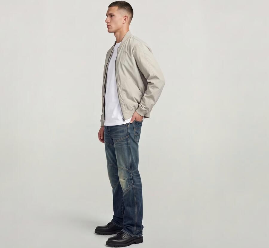 G-Star RAW Sunfaded Bomberjack Beige Heren - Foto 5