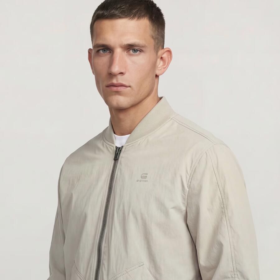 G-Star RAW Sunfaded Bomberjack Beige Heren - Foto 3