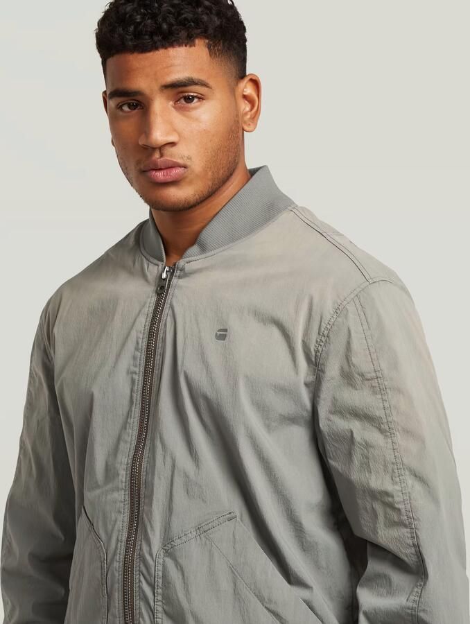 G-Star RAW Sunfaded Bomberjack Groen Heren - Foto 3