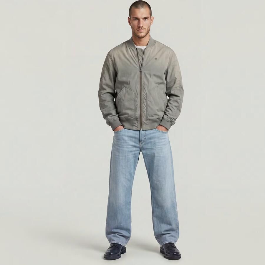 G-Star RAW Sunfaded Bomberjack Groen Heren - Foto 3