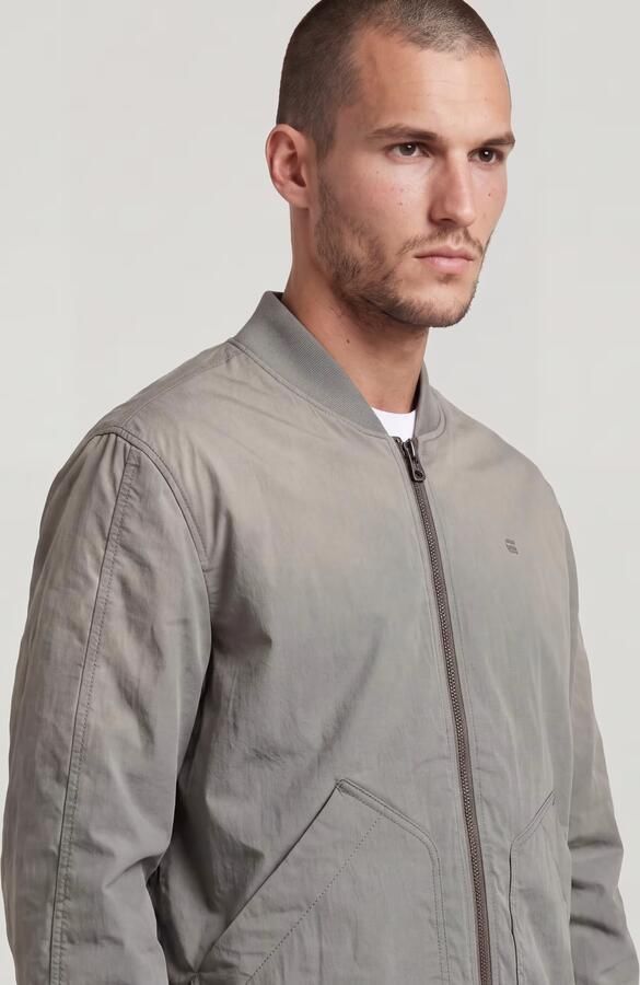 G-Star RAW Sunfaded Bomberjack Groen Heren - Foto 6