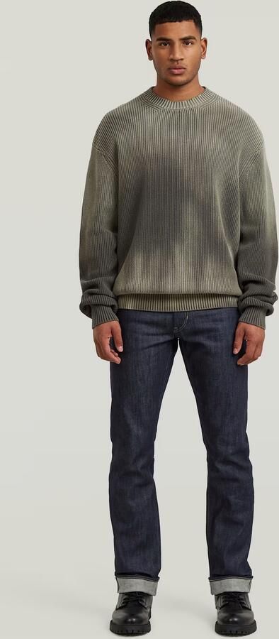 G-Star RAW Sunfaded Loose Gebreide Trui Bruin Heren - Foto 7