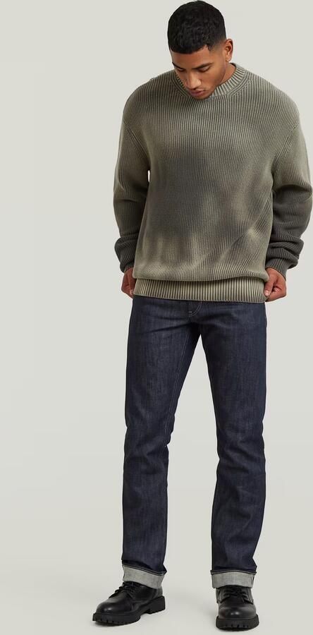 G-Star RAW Sunfaded Loose Gebreide Trui Bruin Heren - Foto 6
