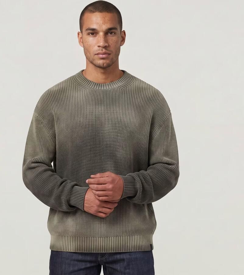 G-Star Raw Trui D28576-C868 SUNFADED LOOSE R KNIT-273 TURF - Foto 3