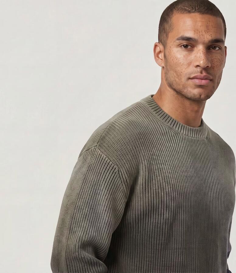 G-Star Raw Trui D28576-C868 SUNFADED LOOSE R KNIT-273 TURF - Foto 4