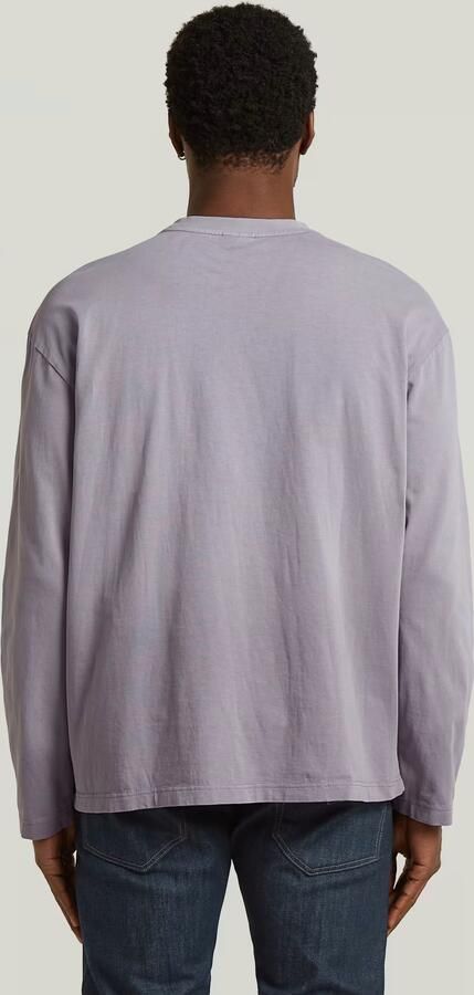 G-Star RAW Sunfaded Relaxed Graphic T-Shirt Grijs Heren - Foto 7