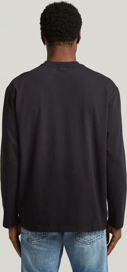 G-Star RAW Sunfaded Relaxed Graphic T-Shirt Zwart Heren - Foto 6