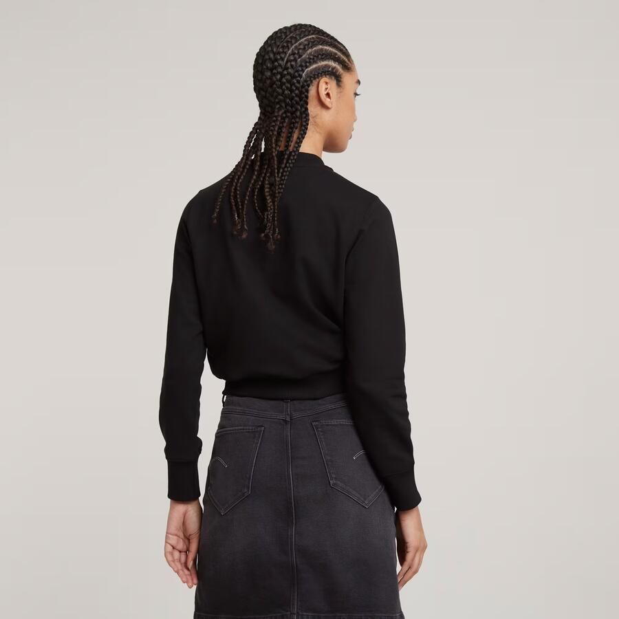 G-Star RAW Sweater Bomberjack Zwart Dames