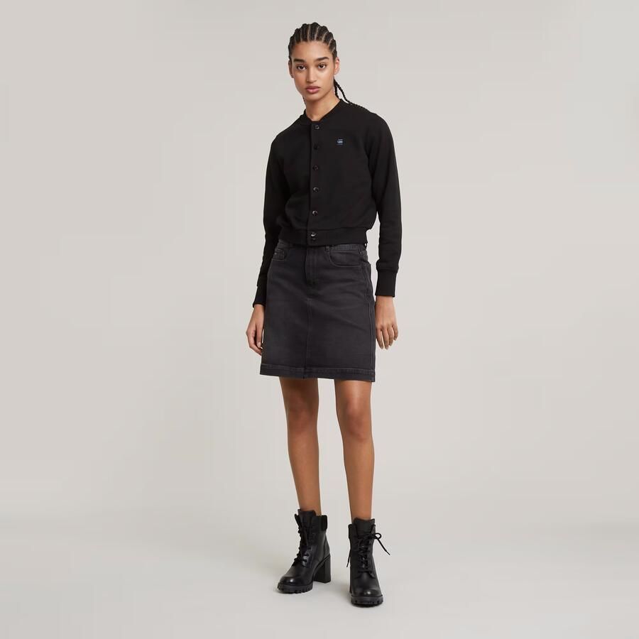 G-Star RAW Sweater Bomberjack Zwart Dames - Foto 2