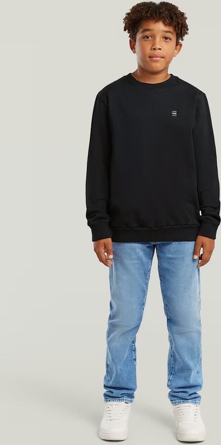 G-Star RAW Sweater Unbrushed voor jongens Donkerblauw jongens - Foto 7