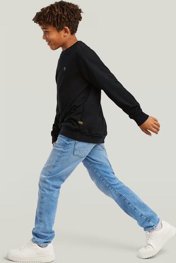 G-Star RAW Sweater Unbrushed voor jongens Donkerblauw jongens - Foto 5