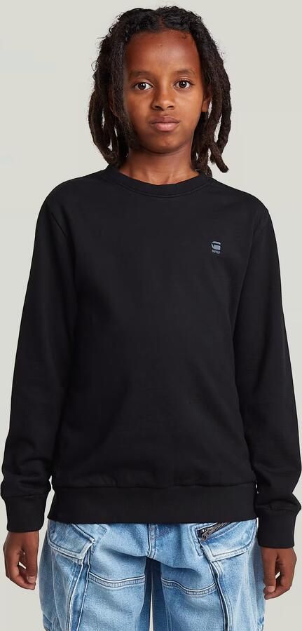 G-Star RAW Sweater Unbrushed voor jongens Zwart jongens - Foto 4