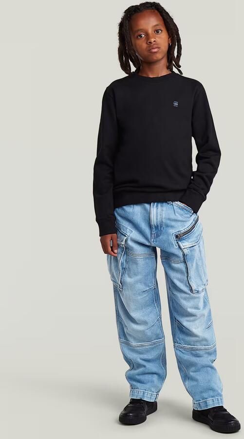 G-Star RAW Sweater Unbrushed voor jongens Zwart jongens - Foto 8