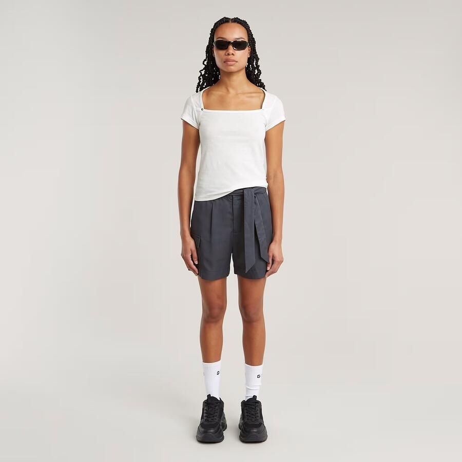G-Star RAW Sweet Heart Slim Top Wit Dames - Foto 2