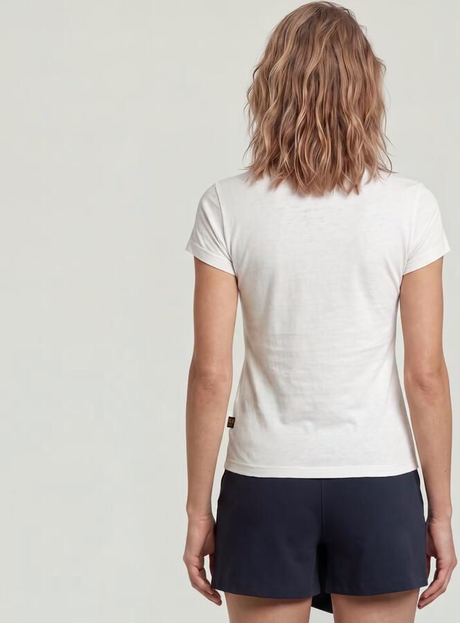 G-Star RAW Sweet Heart Slim Top Wit Dames - Foto 6