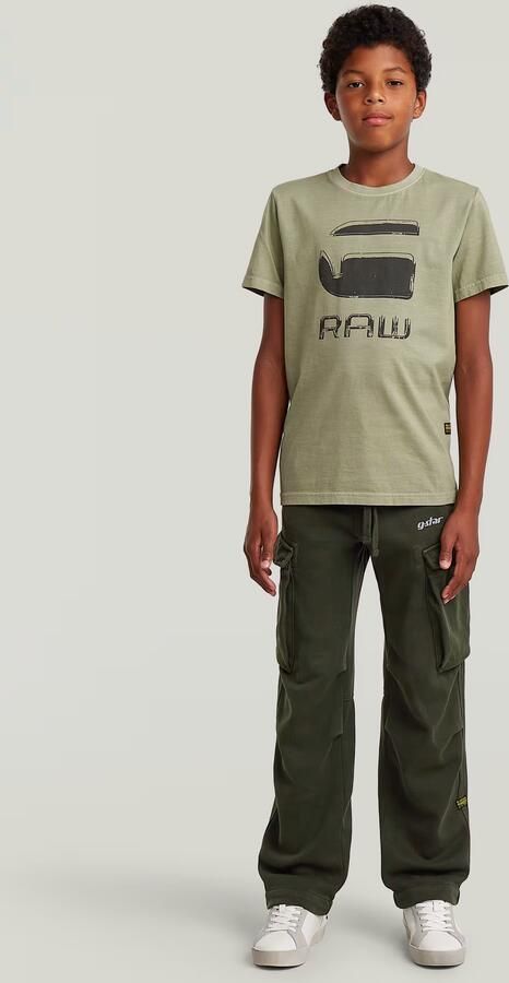 G-Star RAW T-shirt Base voor jongens Lichtblauw jongens - Foto 5