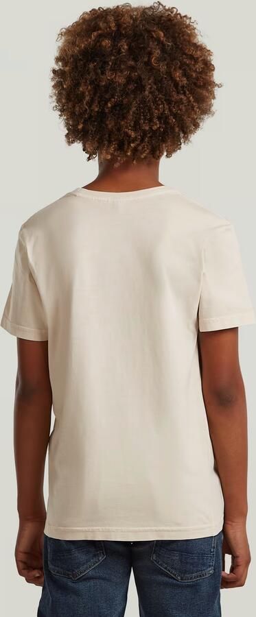 G-Star RAW T-shirt Base voor jongens Wit jongens - Foto 4