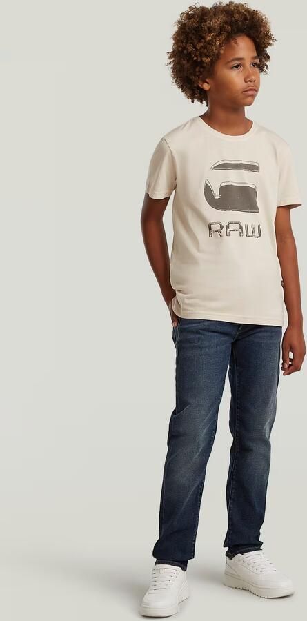 G-Star RAW T-shirt Base voor jongens Wit jongens - Foto 3