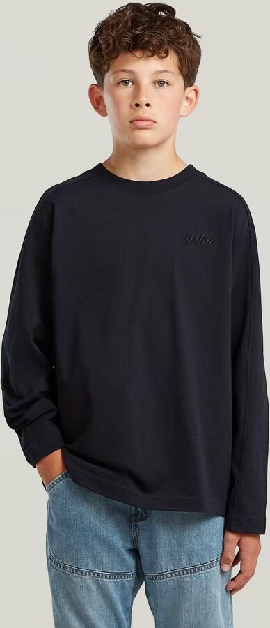 G-Star RAW T-shirt Interst Boxy voor jongens Donkerblauw jongens - Foto 3