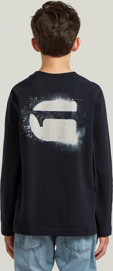G-Star RAW T-shirt Interst Boxy voor jongens Donkerblauw jongens - Foto 6