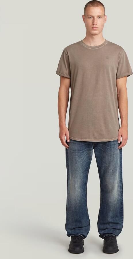 G-Star Raw T-shirt van katoen met labeldetail - Foto 3