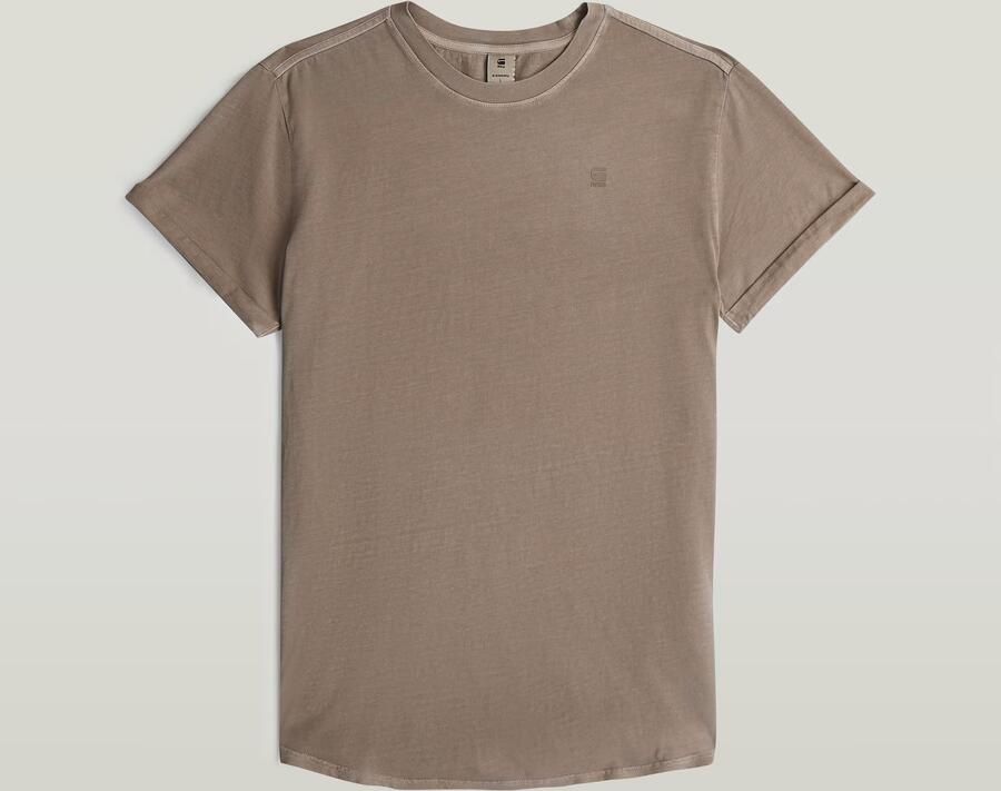 G-Star Raw T-shirt van katoen met labeldetail