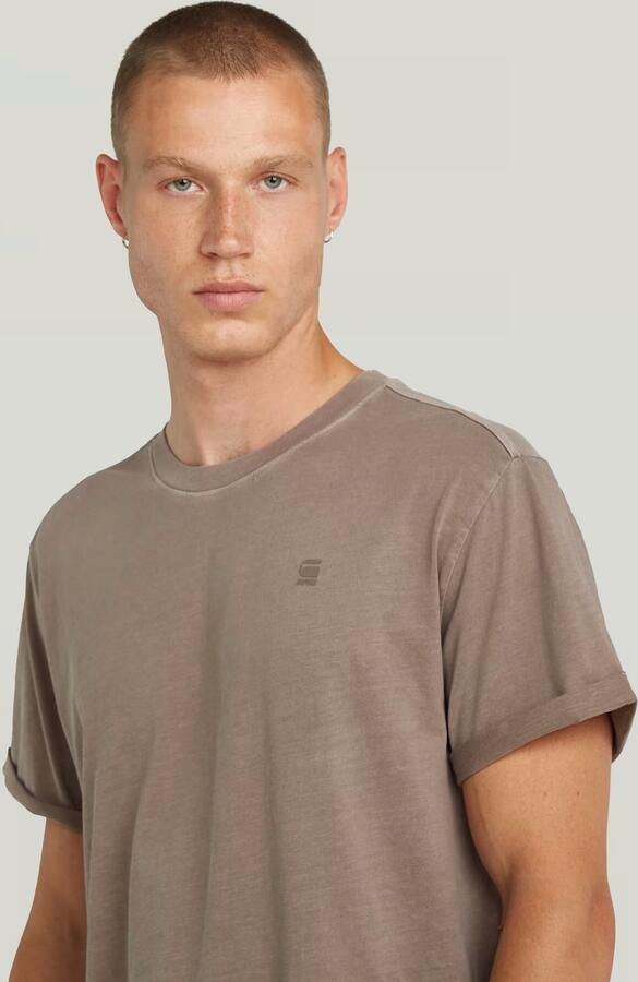 G-Star Raw T-shirt van katoen met labeldetail - Foto 2