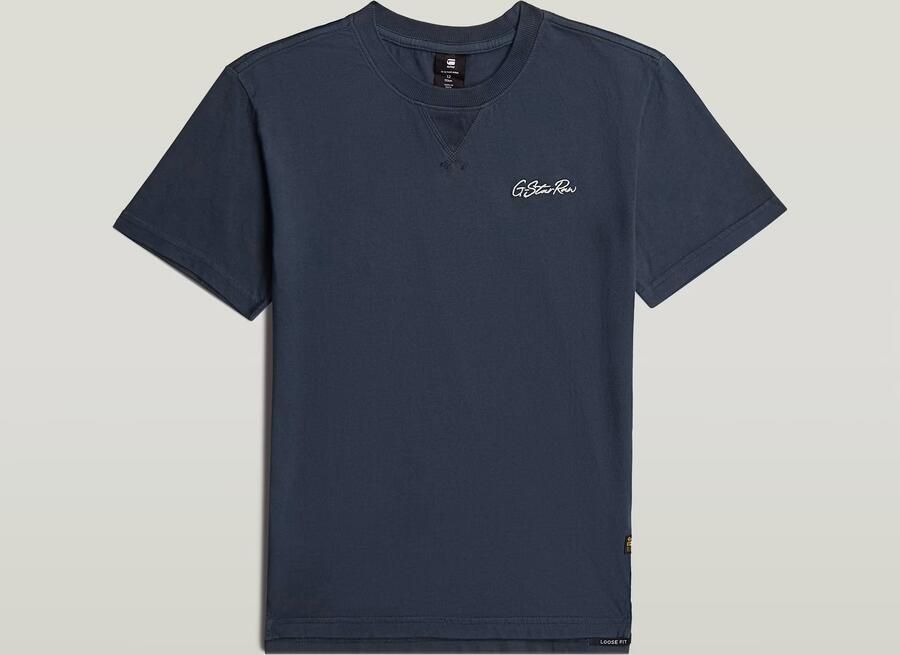 G-Star RAW T-shirt Nifous voor jongens Donkerblauw jongens - Foto 3