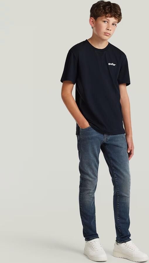 G-Star RAW T-shirt Nifous voor jongens Donkerblauw jongens - Foto 5