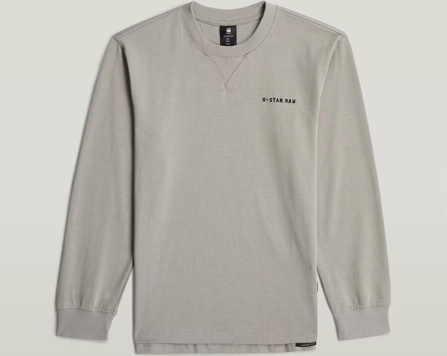 G-Star RAW T-shirt Nifous voor jongens Grijs jongens - Foto 6