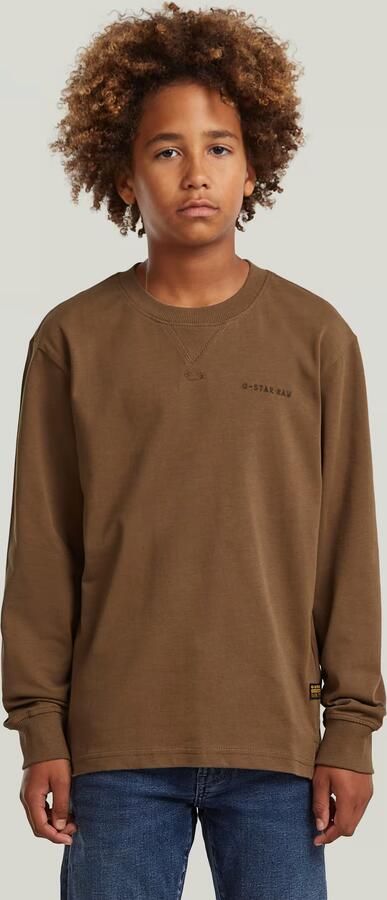 G-Star RAW T-shirt Nifous voor jongens Groen jongens