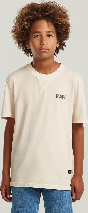G-Star RAW T-shirt Nifous voor jongens Wit jongens