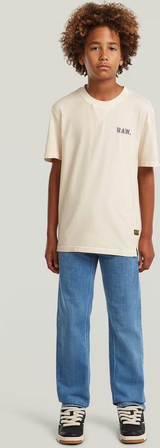 G-Star RAW T-shirt Nifous voor jongens Wit jongens - Foto 4