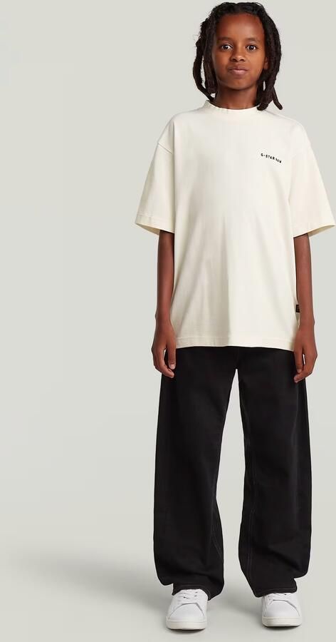 G-Star RAW T-shirt Oversized voor jongens Wit jongens - Foto 4