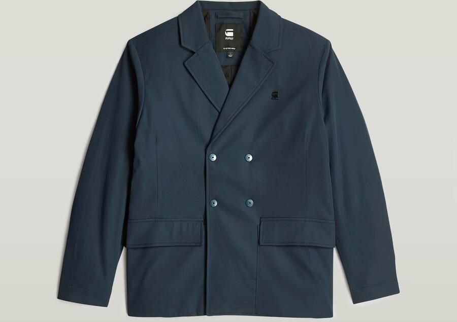 G-Star RAW Tech Blazer Donkerblauw Heren - Foto 6
