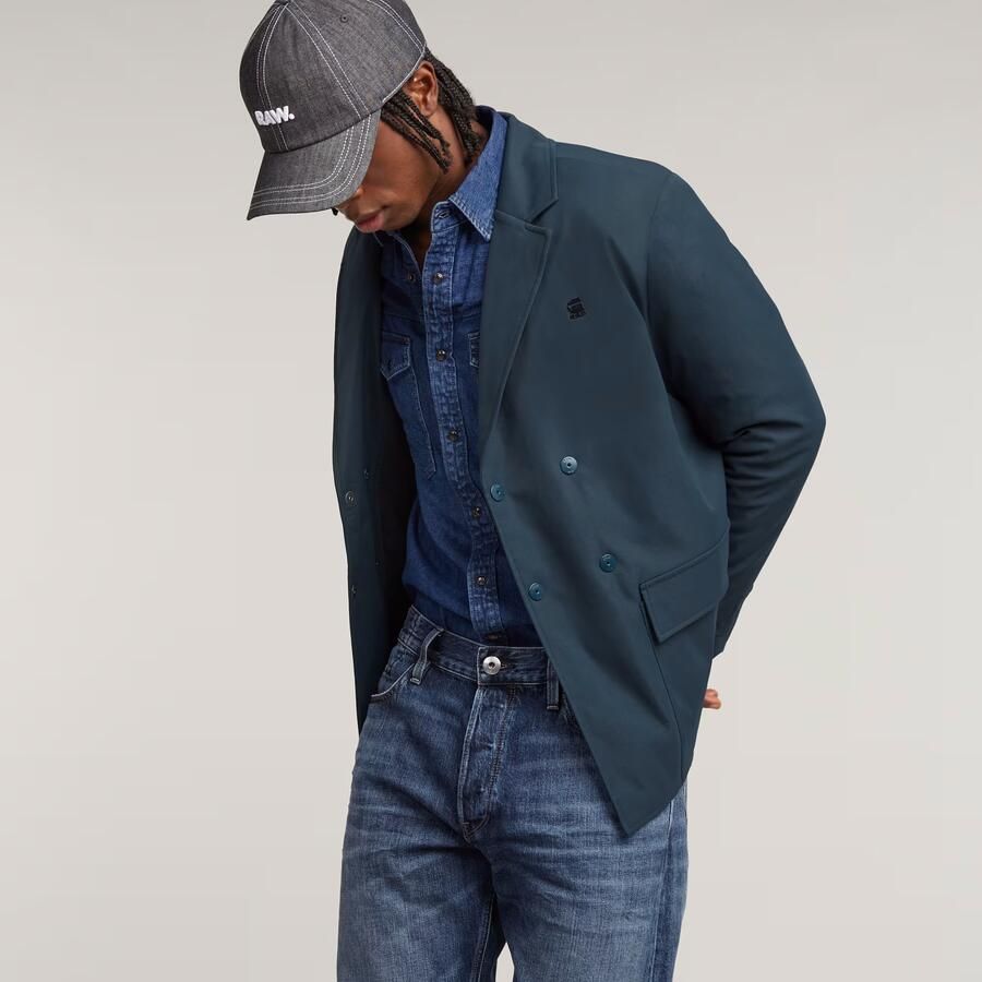 G-Star RAW Tech Blazer Donkerblauw Heren - Foto 2