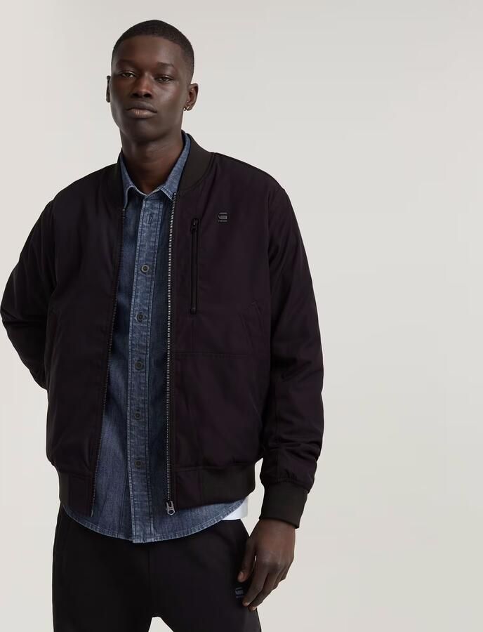 G-Star RAW Bomberjack Tech Bomber met doorgestikte voering - Foto 7