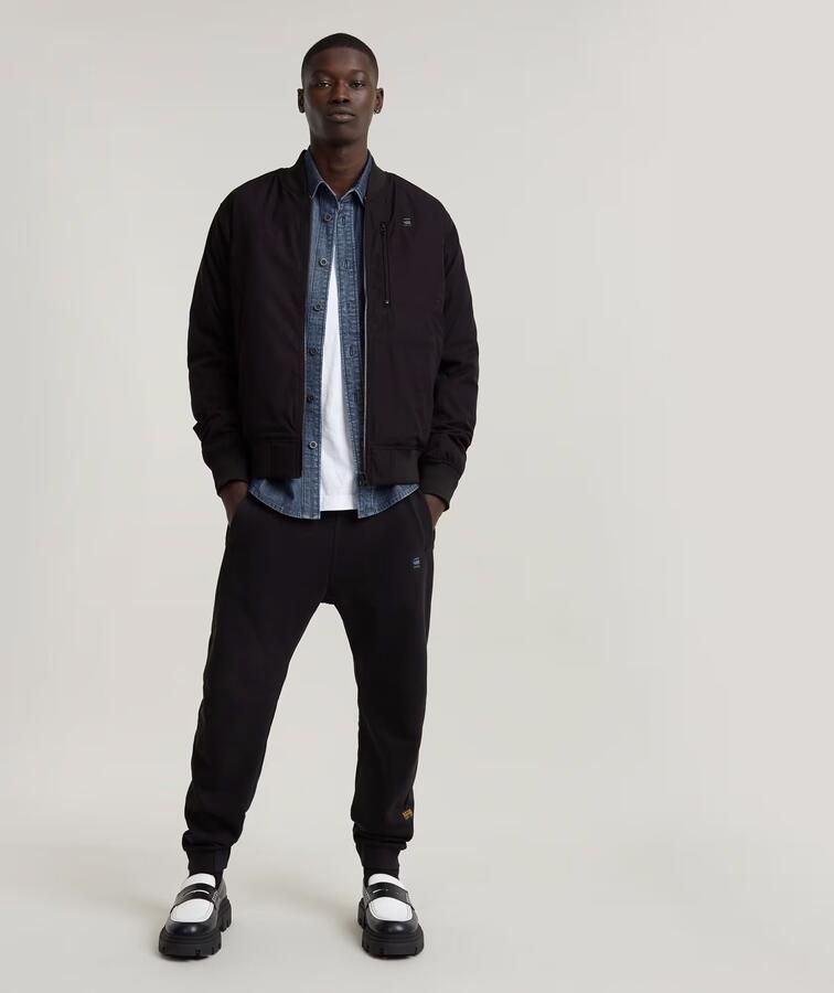 G-Star RAW Bomberjack Tech Bomber met doorgestikte voering - Foto 5