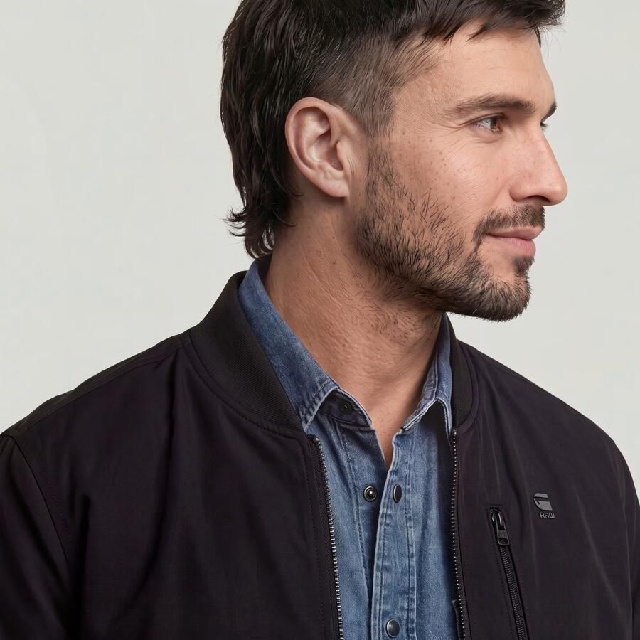 G-Star RAW Bomberjack Tech Bomber met doorgestikte voering - Foto 6