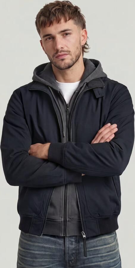 G-Star RAW Tech Padded Bomberjack Midden blauw Heren