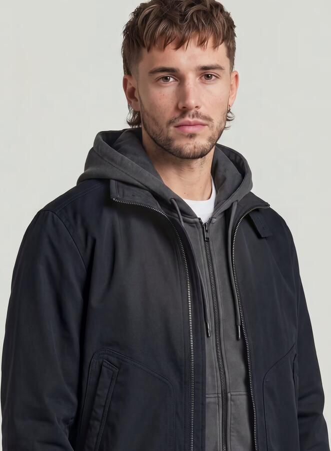 G-Star RAW Tech Padded Bomberjack Midden blauw Heren - Foto 4