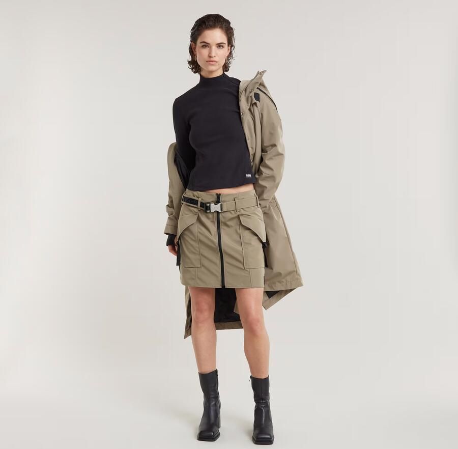 G-Star RAW Tech Rok Beige Dames - Foto 5
