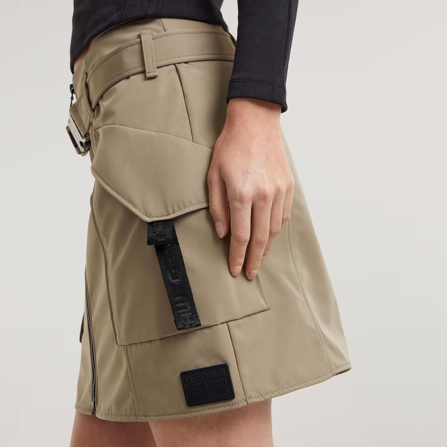 G-Star RAW Tech Rok Beige Dames - Foto 3