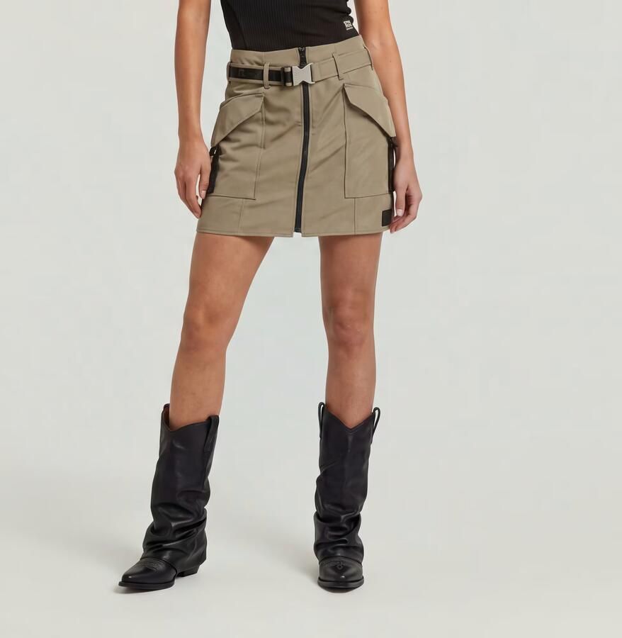 G-Star RAW Tech Rok Beige Dames - Foto 6